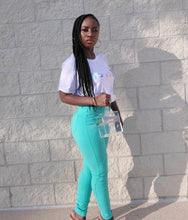 Load image into Gallery viewer, Color Pop Jeans (Green)