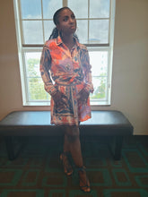Load image into Gallery viewer, Destination Skirt Set (Orange)