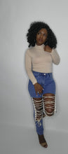 Load image into Gallery viewer, Laced Up Jeans