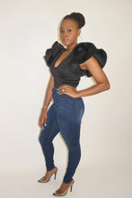 Load image into Gallery viewer, Pretty Wings Top (Black)

