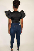 Load image into Gallery viewer, Pretty Wings Top (Black)
