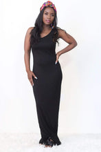 Load image into Gallery viewer, Tank Maxi Dress (Black)
