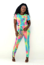 Load image into Gallery viewer, Neon Vibes Pants Set
