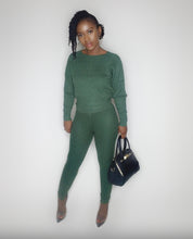 Load image into Gallery viewer, Heiress Jogger Set (Olive)
