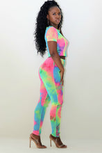 Load image into Gallery viewer, Neon Vibes Pants Set
