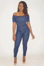 Load image into Gallery viewer, Desired Denim Jumpsuit
