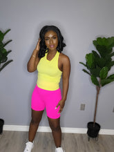 Load image into Gallery viewer, Gem Racerback Set (Hot Pink)
