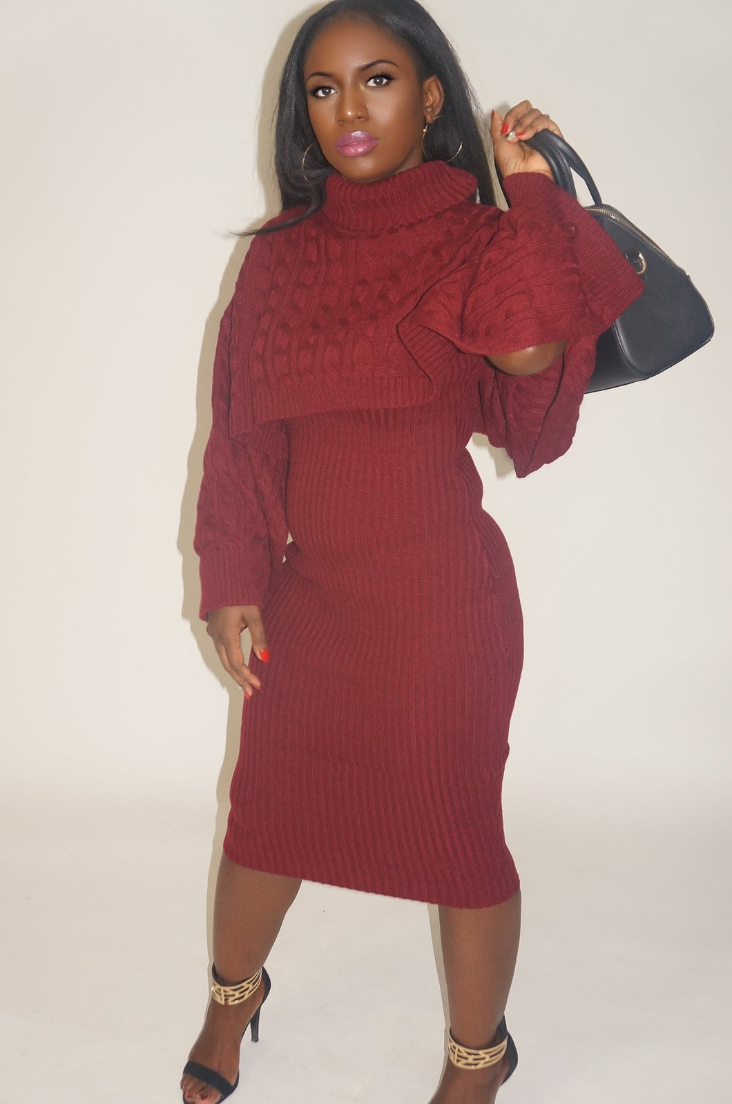 Kimono Set (Burgundy)