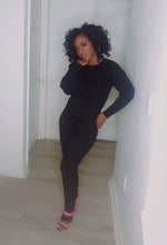 Load image into Gallery viewer, Heiress Jogger Set (Black)
